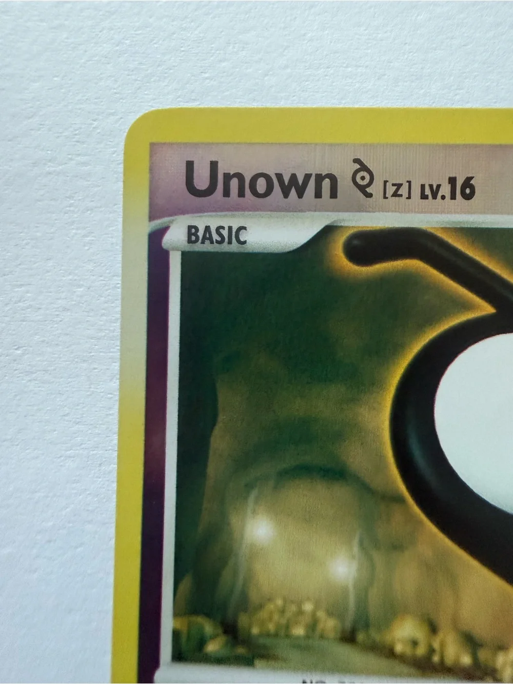 Pokemon Card - Unown [Z] Secret Wonders 72/132 Uncommon Reverse Holo LP